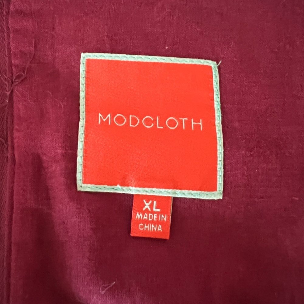 ModCloth fit and flare xl woodland creature dress - Picture 4 of 4